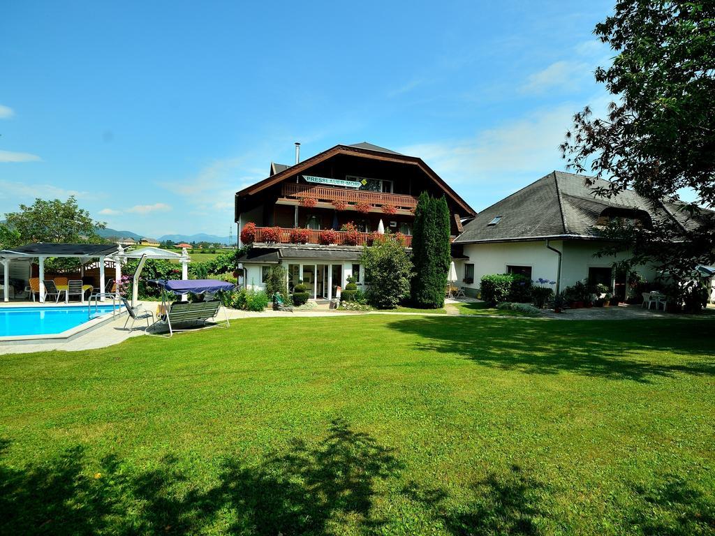 Ferienwohnungen Presslauer Mori - Haus Irmgard Sankt Kanzian am Klopeiner See Dış mekan fotoğraf
